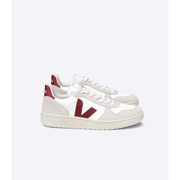 Dámské Tenisky Veja V-10 B-MESH White/Red | CZ 644LIS